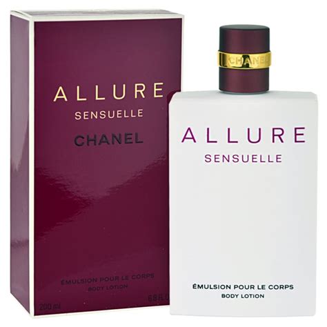 allure sensuelle chanel body lotion